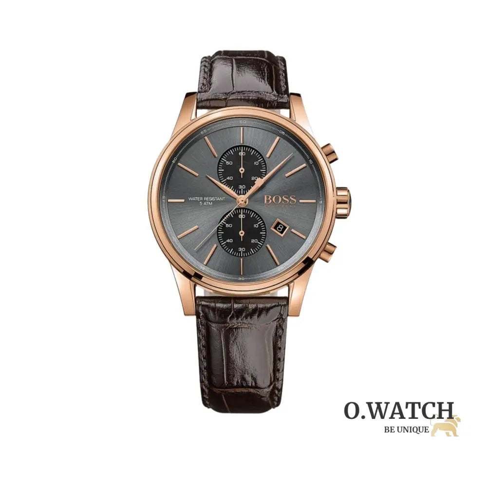 Montre Homme HB - Jet 1513281 Chronographe Marron