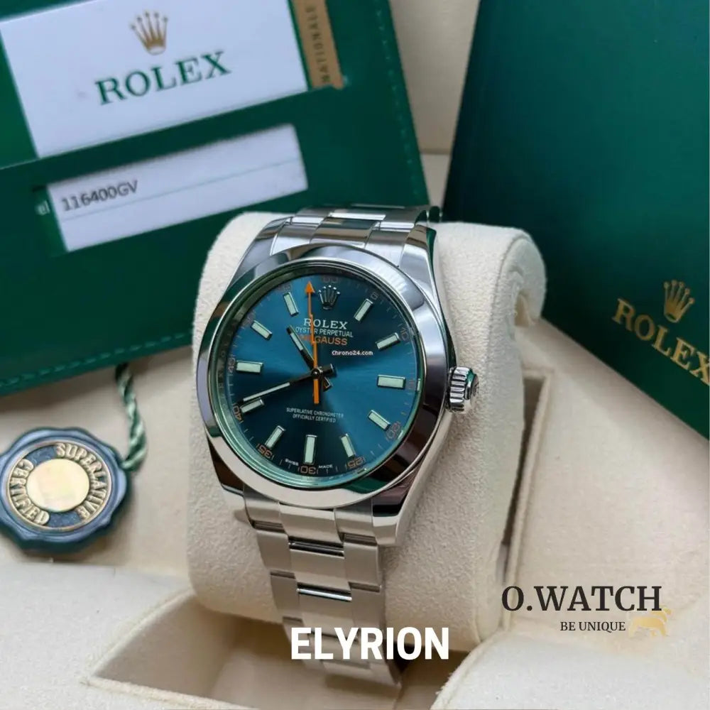 Montre Homme Milgauss - Fond Bleu 116400GV