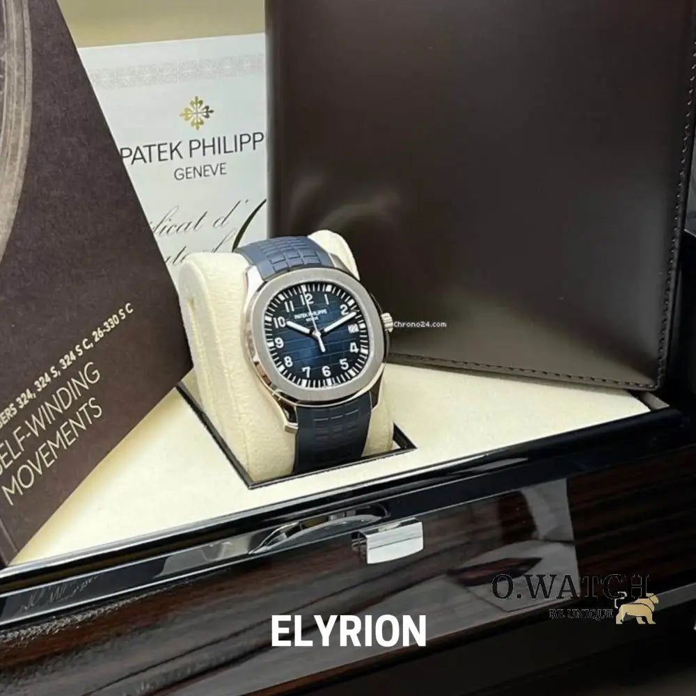 Montre Homme - Patek Aquanaut Bleu