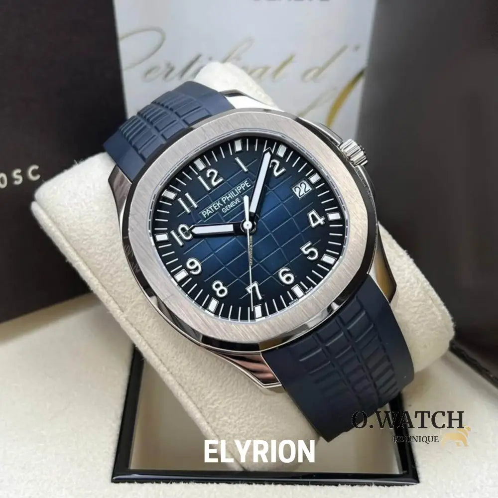 Montre Homme - Patek Aquanaut Bleu