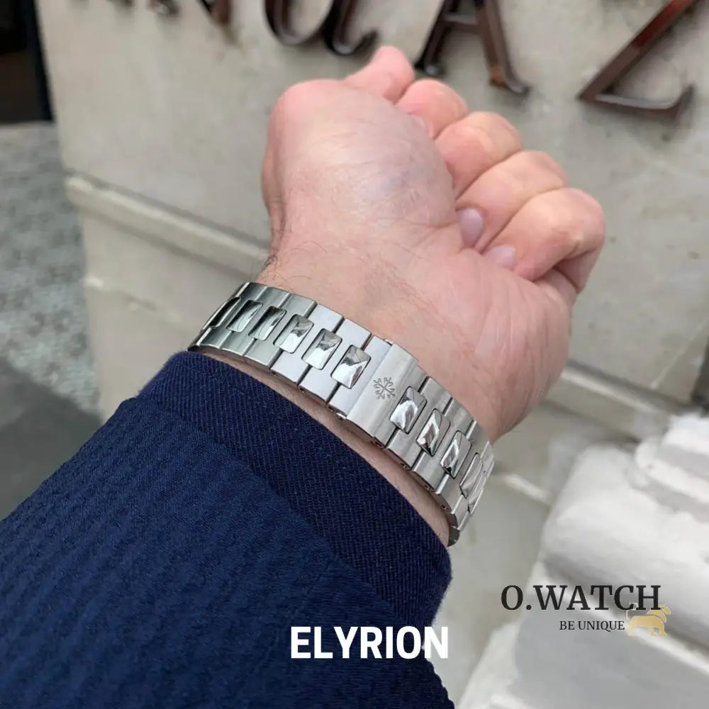 Montre Homme - Patek Nautilus Bleu