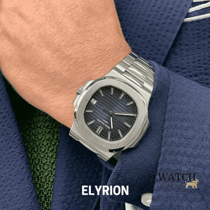 Montre Homme - Patek Nautilus Bleu