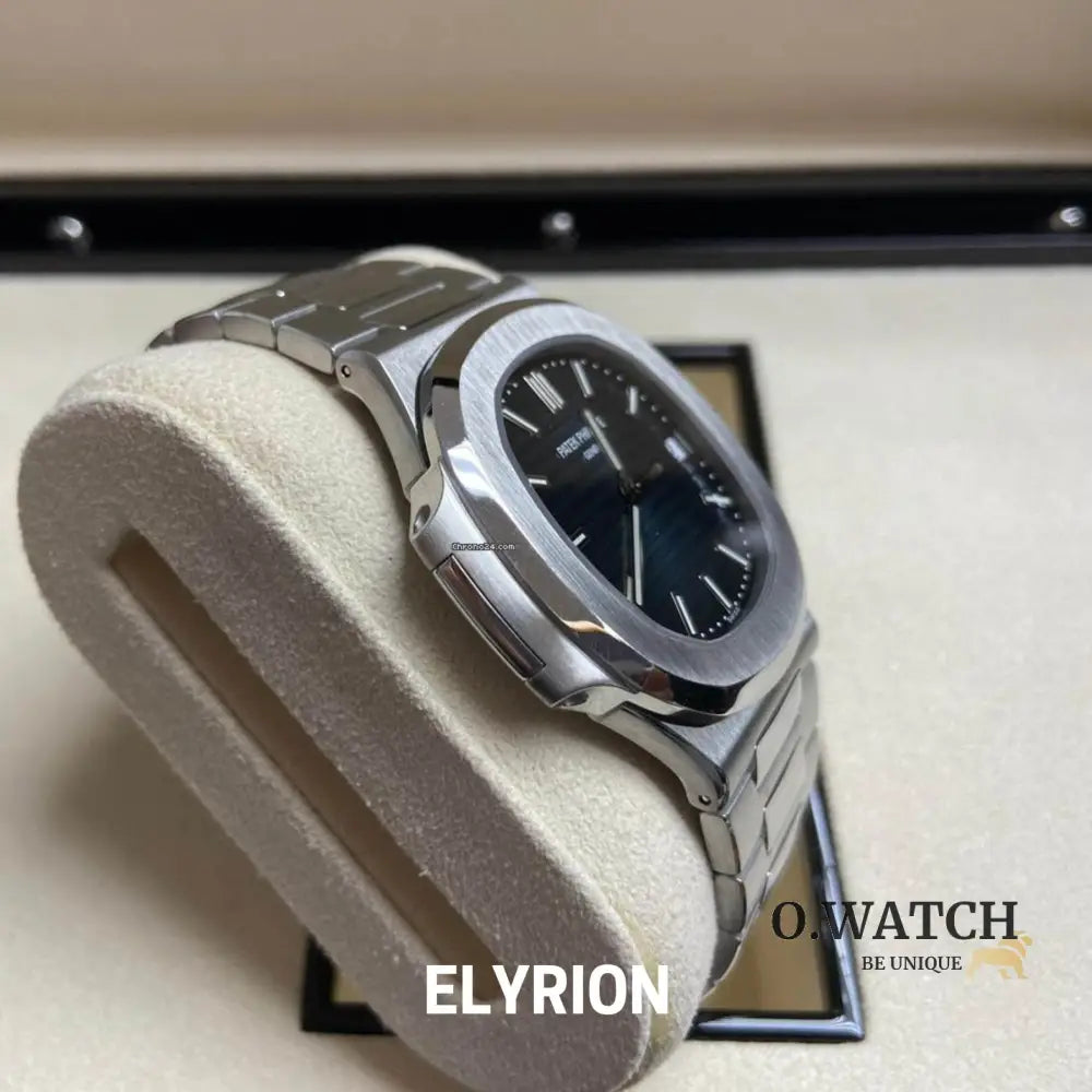 Montre Homme - Patek Nautilus Bleu