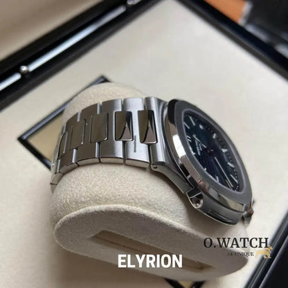 Montre Homme - Patek Nautilus Bleu