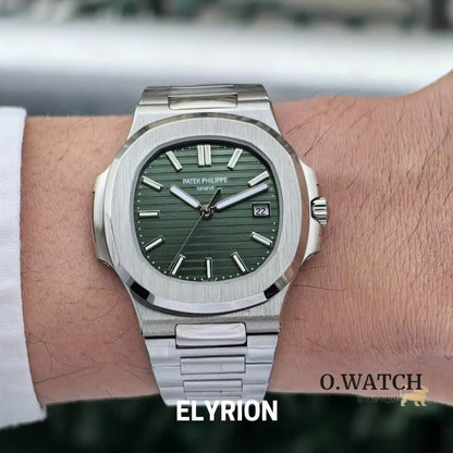 Montre Homme - Patek Nautilus Olive Green