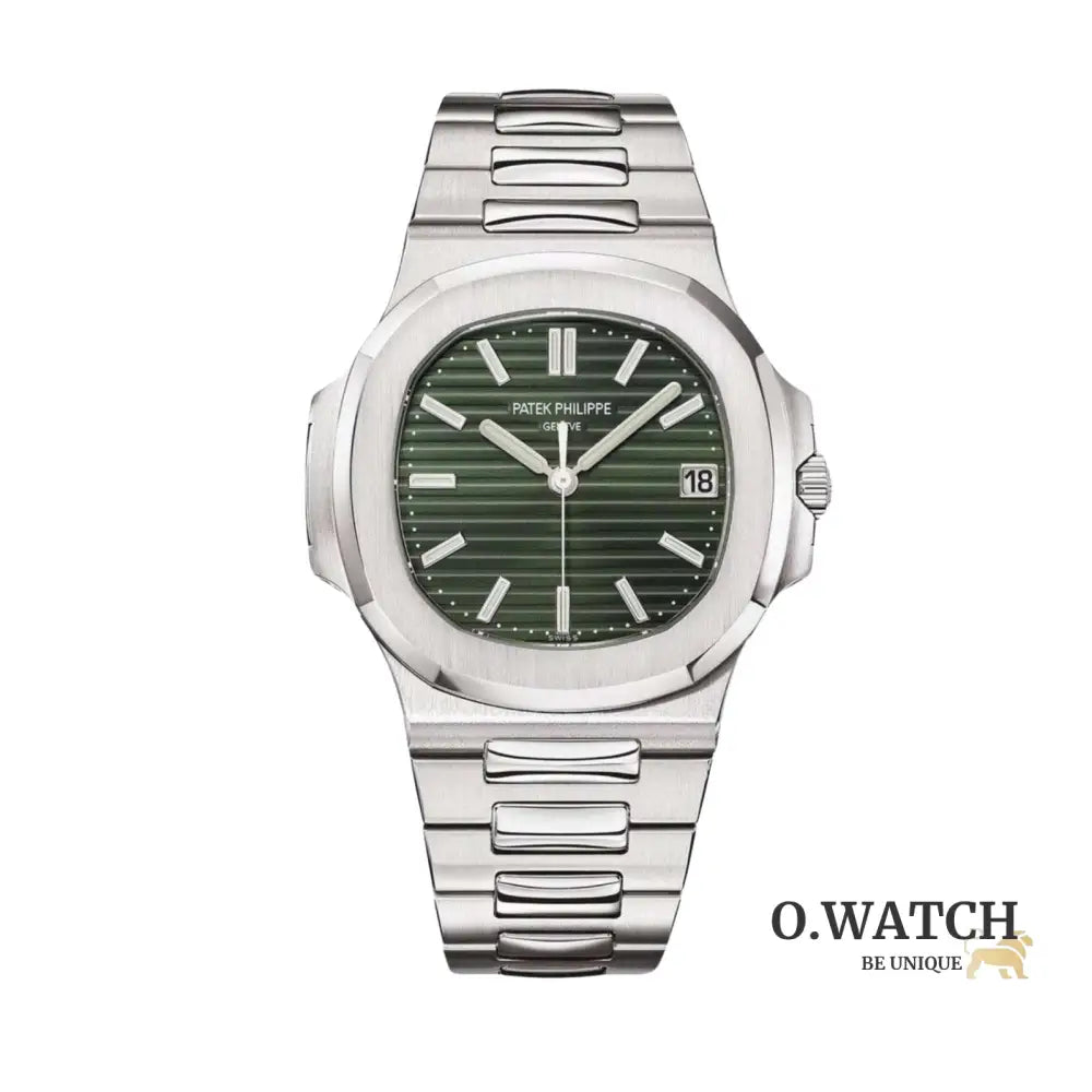 Montre Homme - Patek Nautilus Olive Green