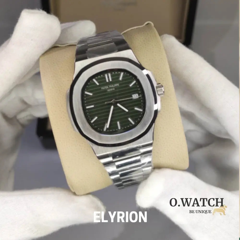 Montre Homme - Patek Nautilus Olive Green
