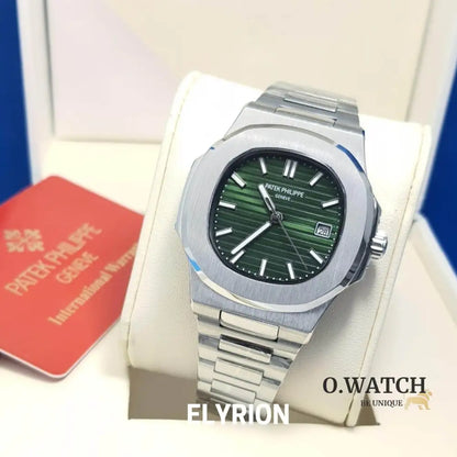 Montre Homme - Patek Nautilus Olive Green