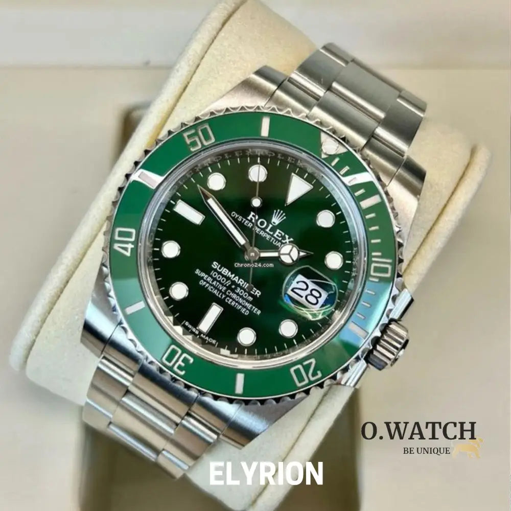 Montre Homme - Submariner Vert ’Hulk’