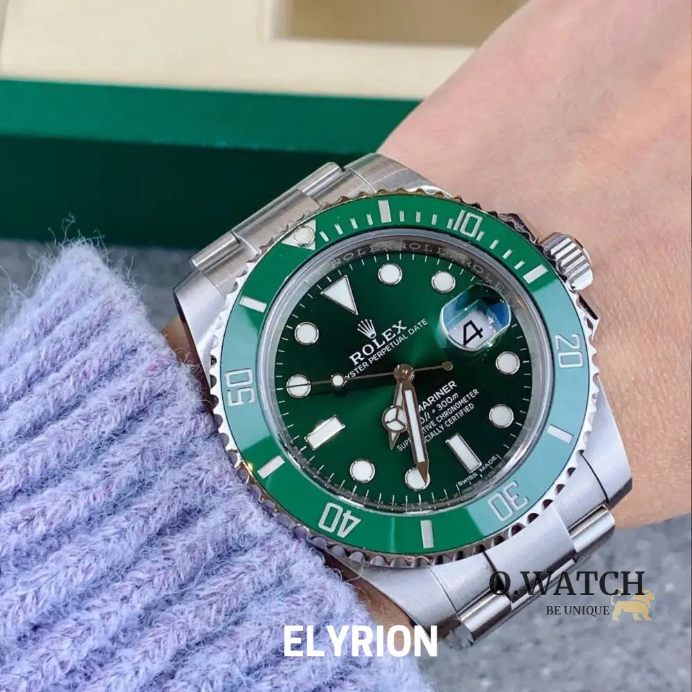 Montre Homme - Submariner Vert ’Hulk’