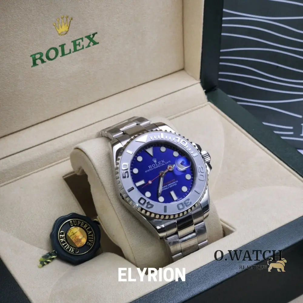 Montre Homme - Yacht-Master Bleu