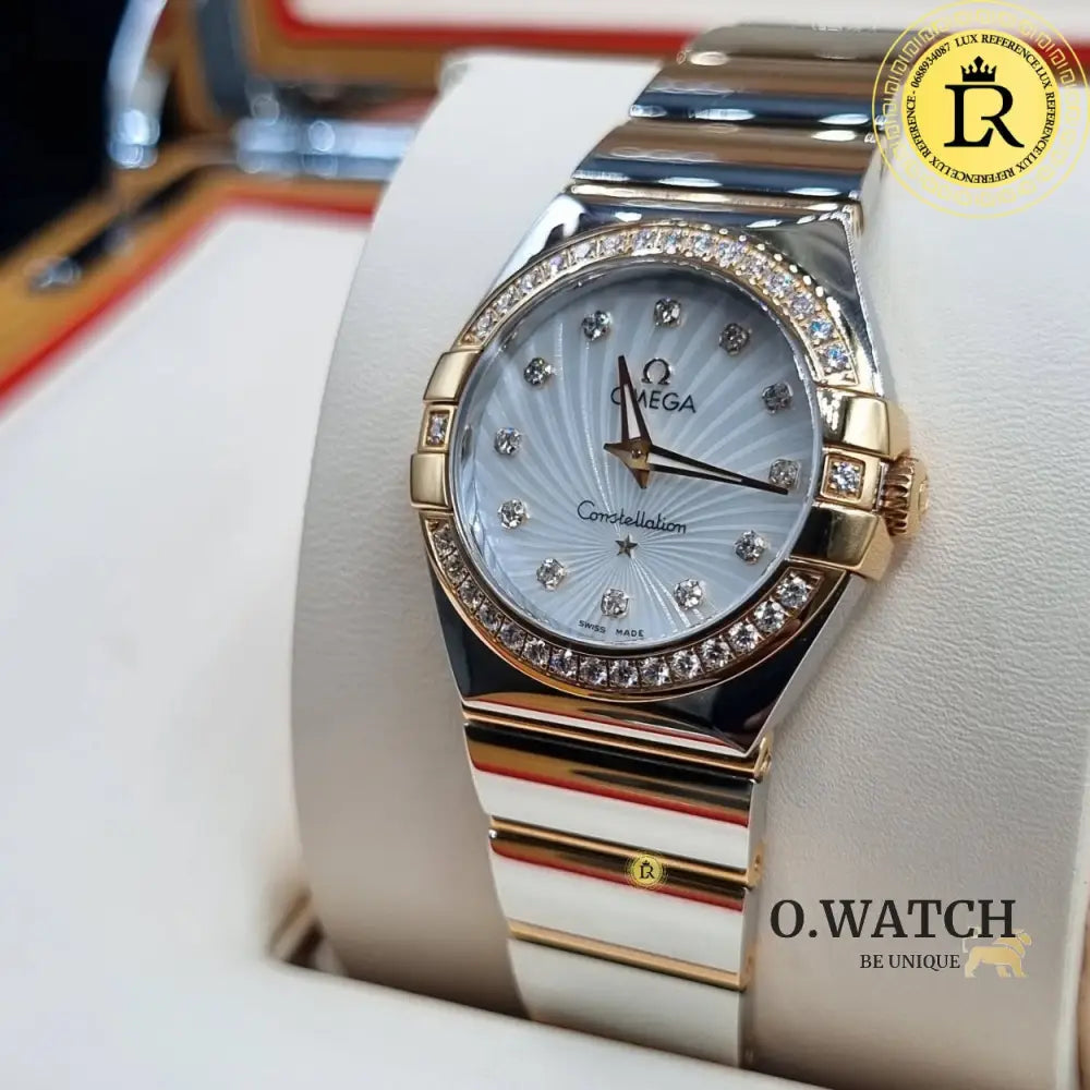 Omega Constellation serti