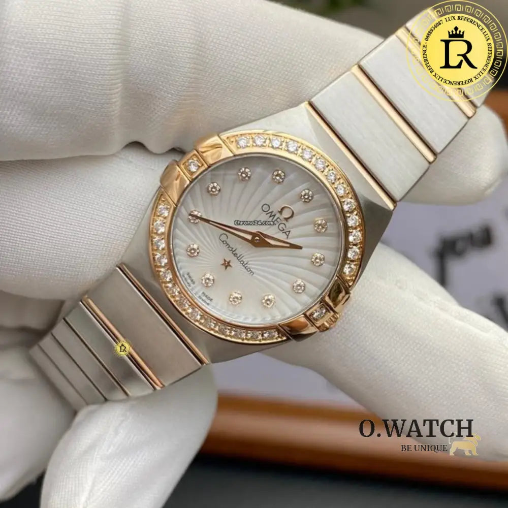 Omega Constellation serti