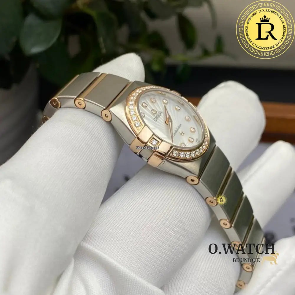 Omega Constellation serti