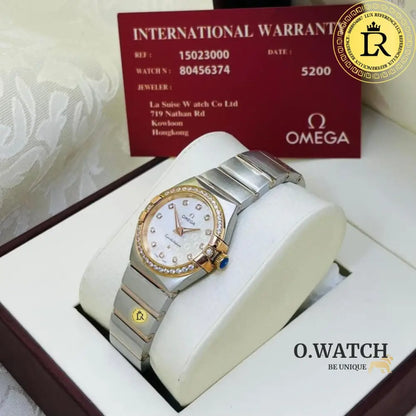 Omega Constellation serti