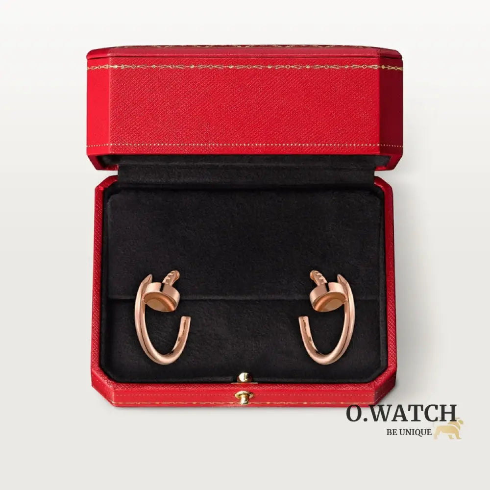 Petites boucles d’oreilles créoles Juste un Clou