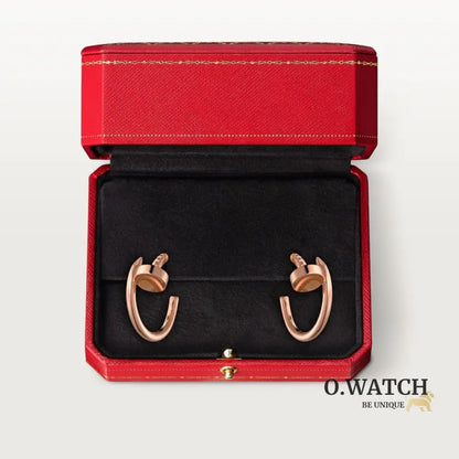 Petites boucles d’oreilles créoles Juste un Clou