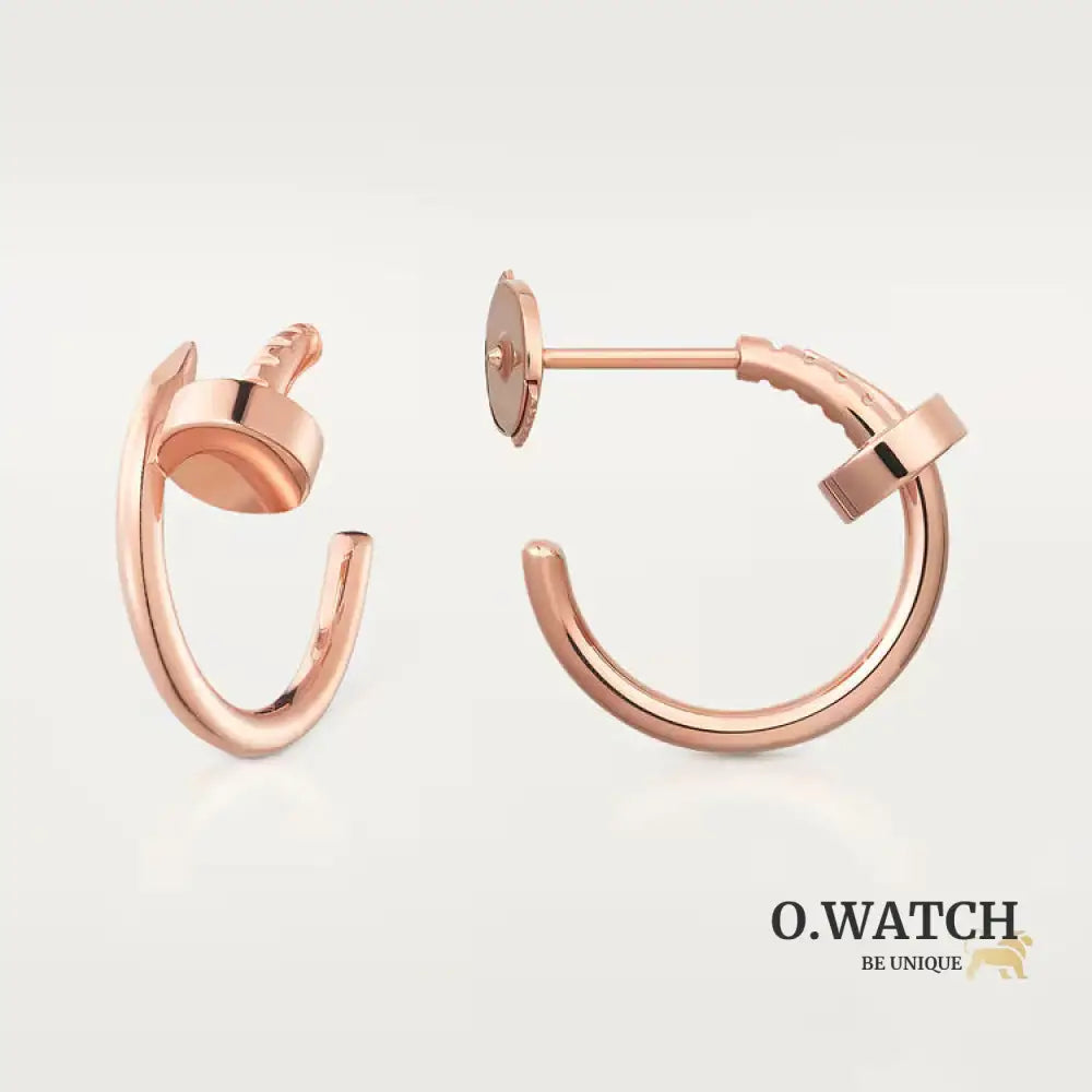 Petites boucles d’oreilles créoles Juste un Clou