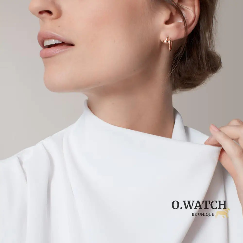 Petites boucles d’oreilles créoles Juste un Clou