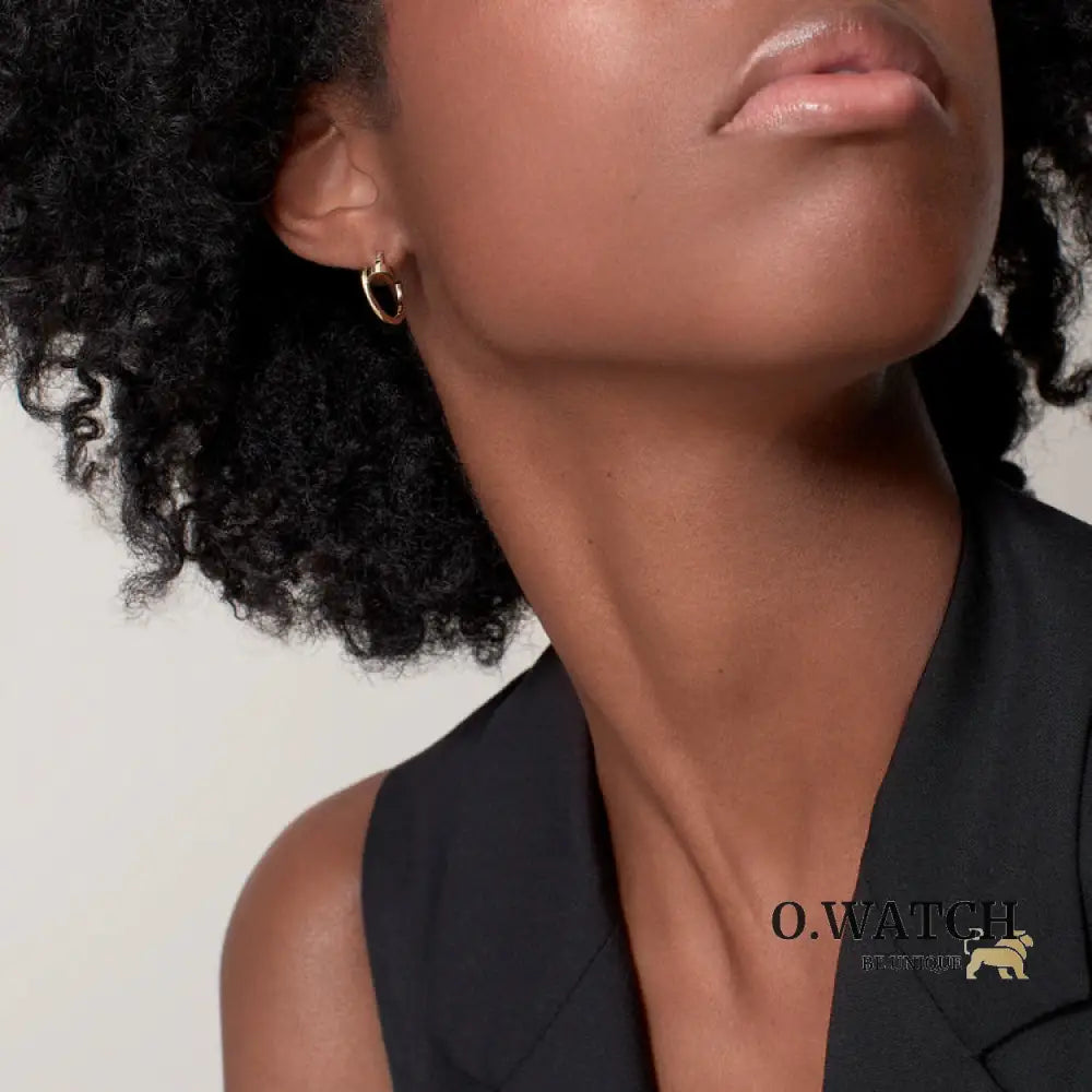 Petites boucles d’oreilles créoles Juste un Clou