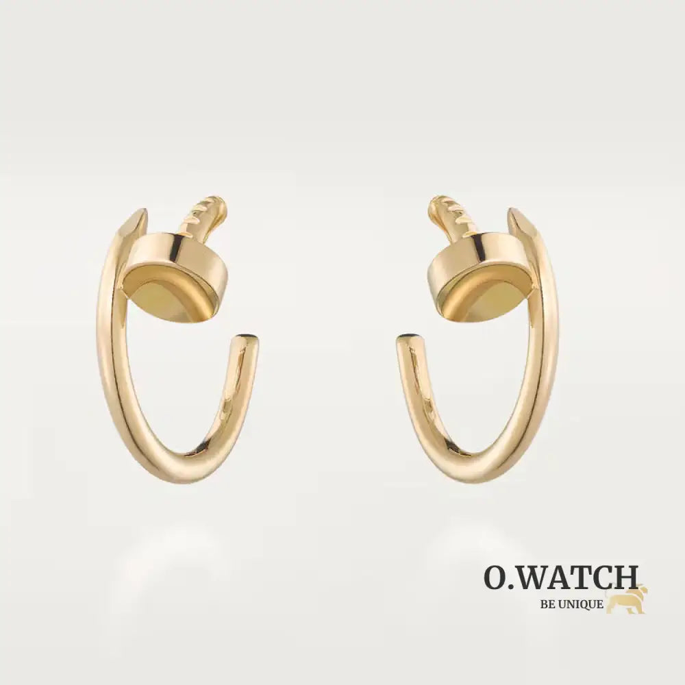 Petites boucles d’oreilles créoles Juste un Clou