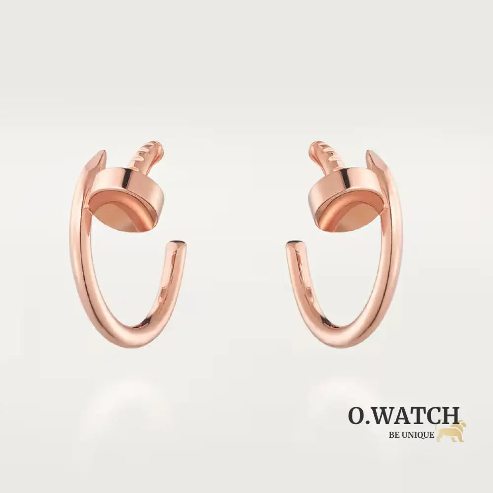 Petites boucles d’oreilles créoles Juste un Clou