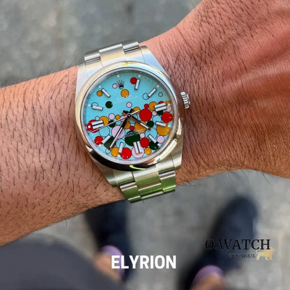 Rolex Datejust 41mm Tiffany Blue Celebration Dial Smooth Bezel 126300