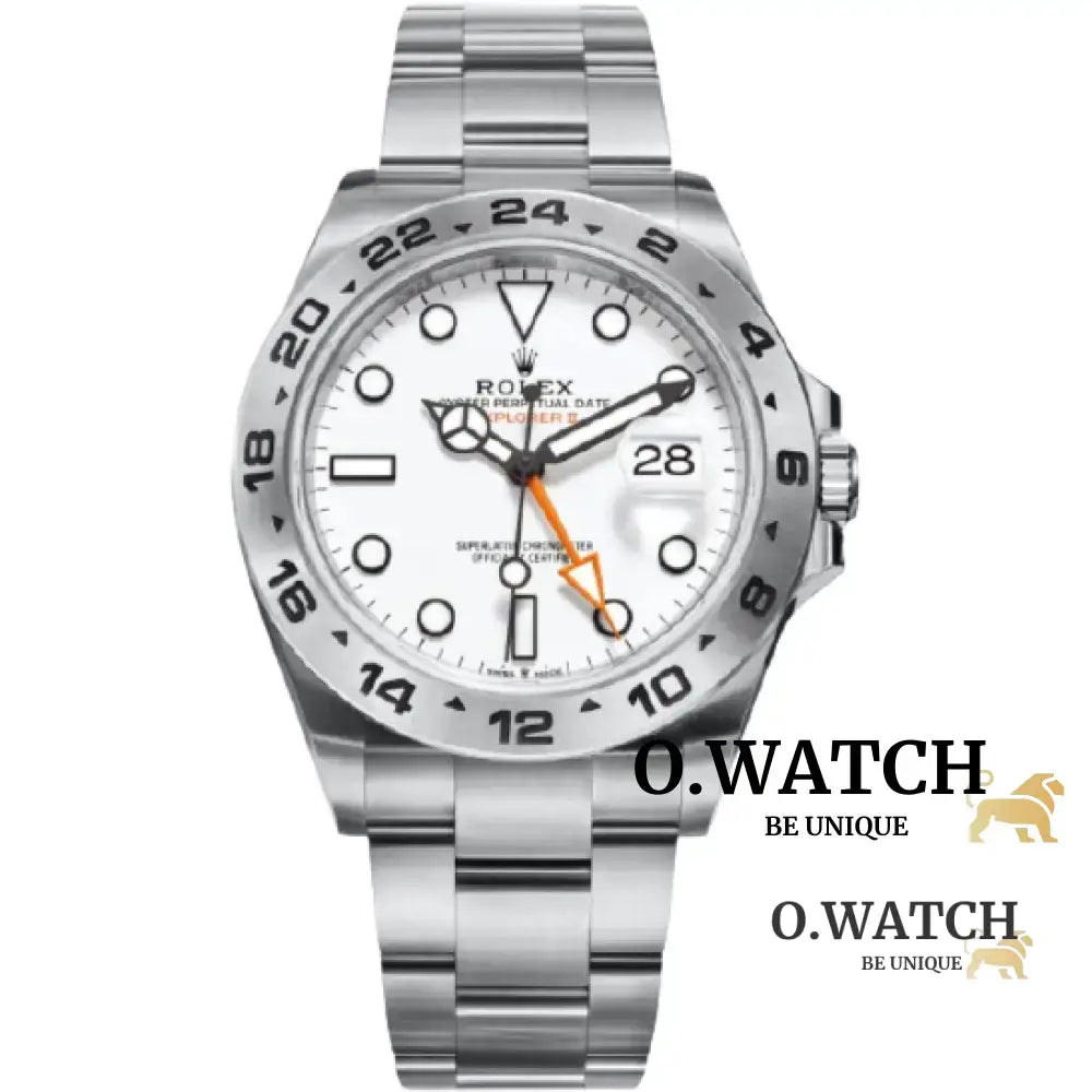 Rolex Explorer II Orange Hand Steel