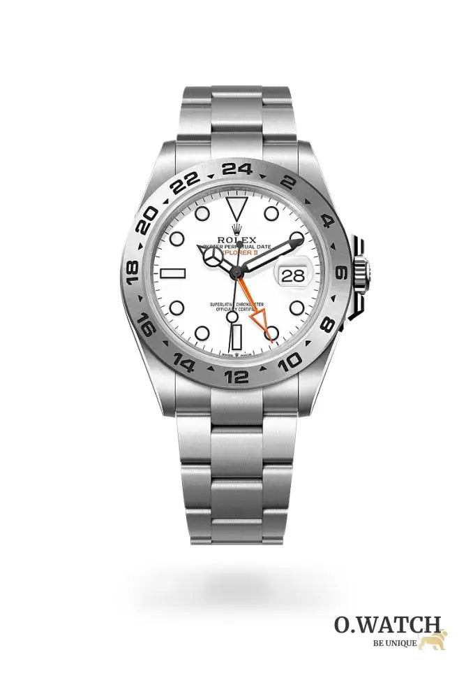 Rolex Explorer II Orange Hand Steel