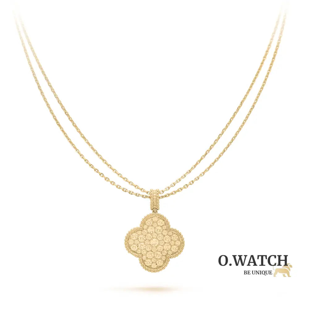 Sautoir Van Cleef Magic Alhambra Gold